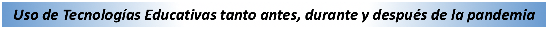 Integración de las Tecnologías Educativas
